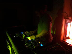 Elliott on the decks at The Burdekin