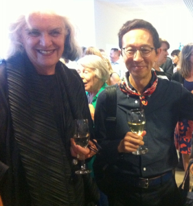 Liz Williamson with Roger Leong