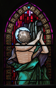 Detail of St Andrew