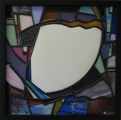 Stained shops glass mirror